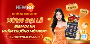 Điểm danh nhận thưởng tại New88